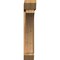 Ekena Millwork Thorton Slat Rough Sawn Bracket w/ Offset Brace, Western Red Cedar, 8"W x 38"D x 44"H BKT0806X38X44THR06RWR - alternate 3
